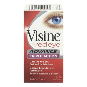 Visine For Red Eye Advance Triple Action 15 ml