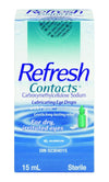 Refresh Contacts Lubricating Eye Drops 15ml