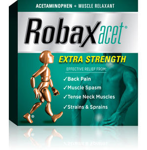 Robaxacet Caplet Extra Strength 18's