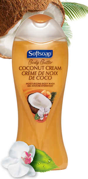 Softsoap Body Wash Coconut Cream 443ml