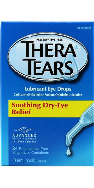 Thera Tears Lubricant Eye Drops - Thera TEARS Lubricant Eye Drops 24 (.6ml each)