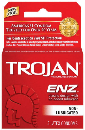 Trojan ENZ Non Lubricated Condoms