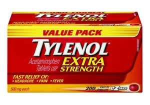 Tylenol Extra Strength Eazy 200 Tablets
