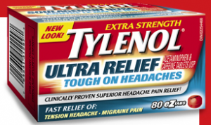 Tylenol Ultra Relief Migraine Easy 80's