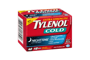 Tylenol Cold Extra Strength Night Tablet 40's