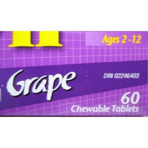 Advil Junior Strength 60 Chewable Grape tablets