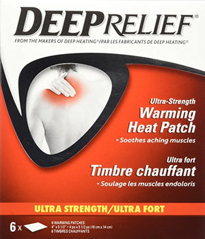 Deep Relief Warming Heat Patch 6's