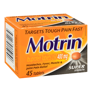 Motrin 400mg Super Strength 45's Tablets