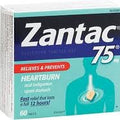 Zantac 75 MG Acid Control Tablet 60's